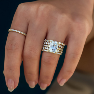 Lab-Grown Bridal Ring Set