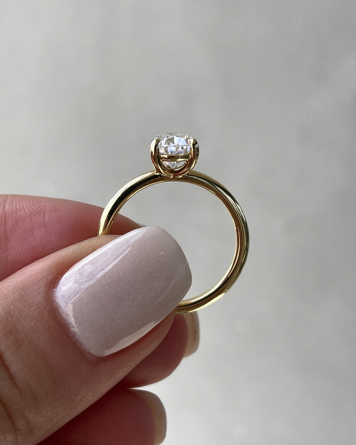 1.80ct Pear Solitaire E/VS1 Lab Grown Diamond Engagement Ring