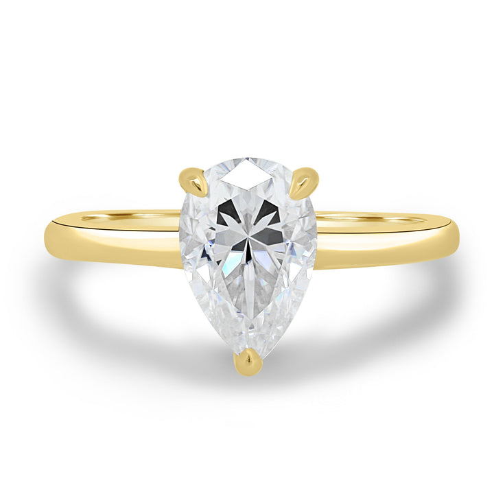 1.80ct Pear Solitaire E/VS1 Lab Grown Diamond Engagement Ring