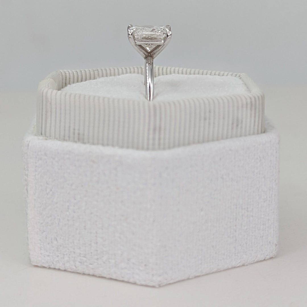 1.81ct Cushion G- VS2 Lag Grown Diamond Solitaire Engagement Ring