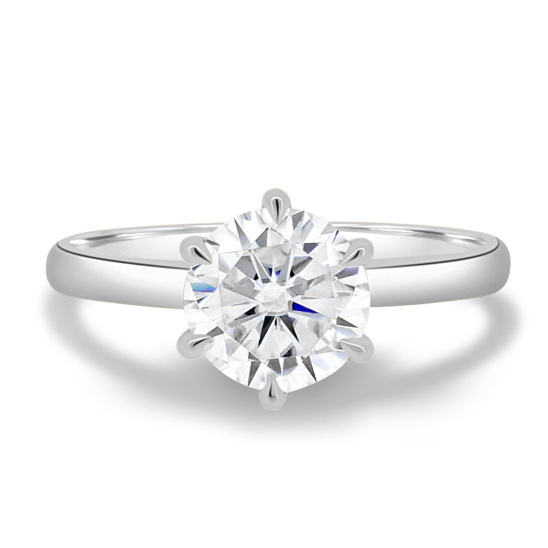 1.83ct Round Cut Solitaire G-VS2 Lab Grown Diamond Engagement Ring