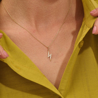 Thunder Moissanite Diamond Pendant Necklace for Women