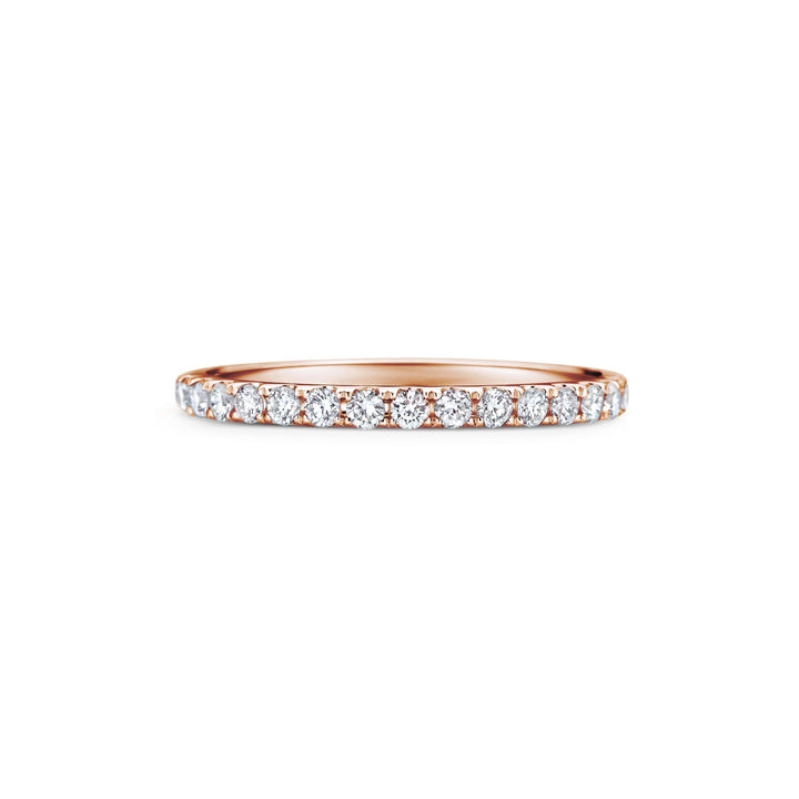 0.7CT Round Shaped Lab Grown Diamond Full Eternity Wedding Band
