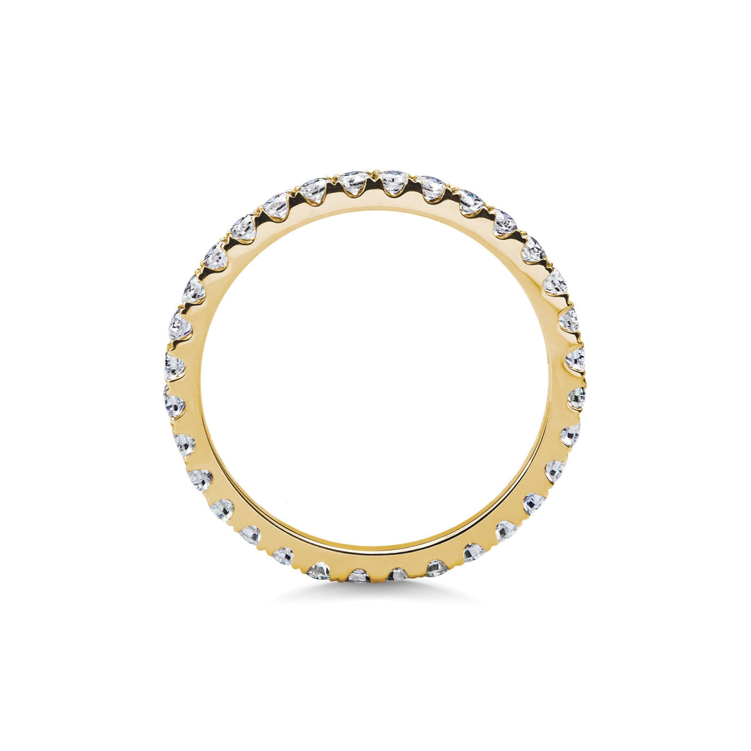 1.5CT Round Full Eternity Lab Grown Diamond Wedding Band