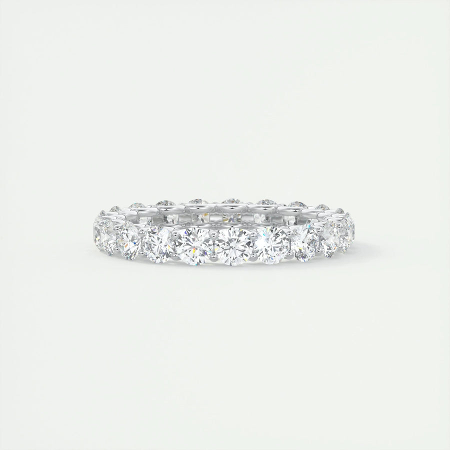 2.1CT Round EF- VVS Lab Grown Diamond Full Eternity Wedding Band
