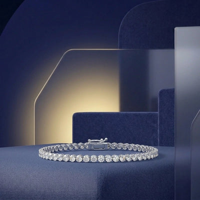 lab grown diamond bracelet