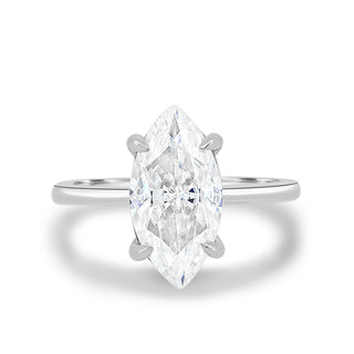 1.50ct Marquise Cut Solitaire F/VS1 Lab Grown Diamond Engagement Ring