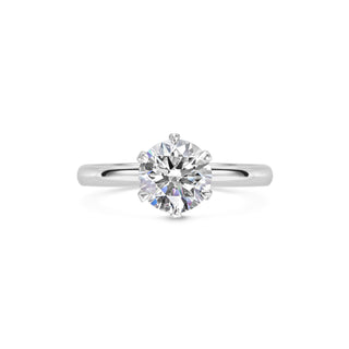 1.5ct Round F- VS1 Lab Grown Diamond Solitaire Engagement Ring