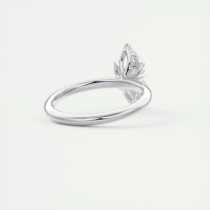 1.5ct Marquise Shaped F- VS1 Diamond Solitaire Engagement Ring