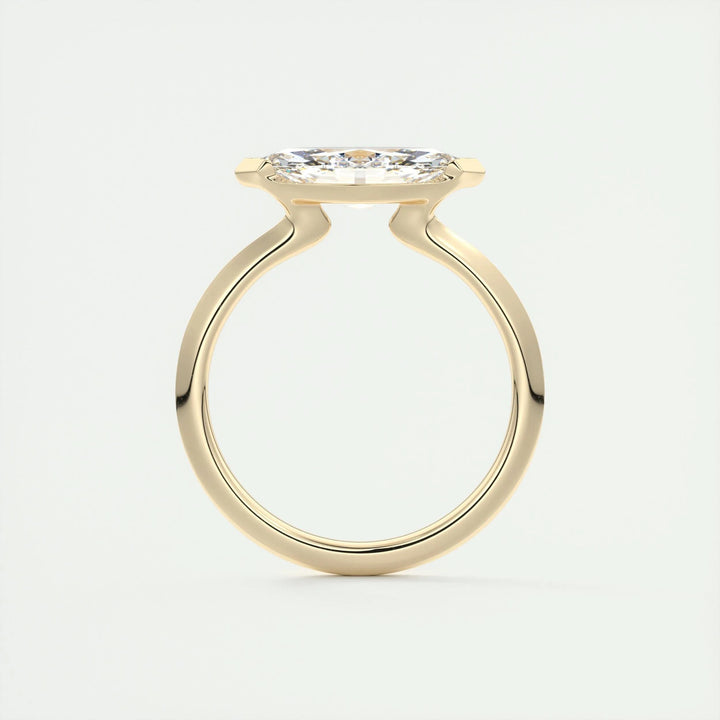 2ct Marquise F- VS1 Lab Grown Diamond Solitaire Engagement Ring