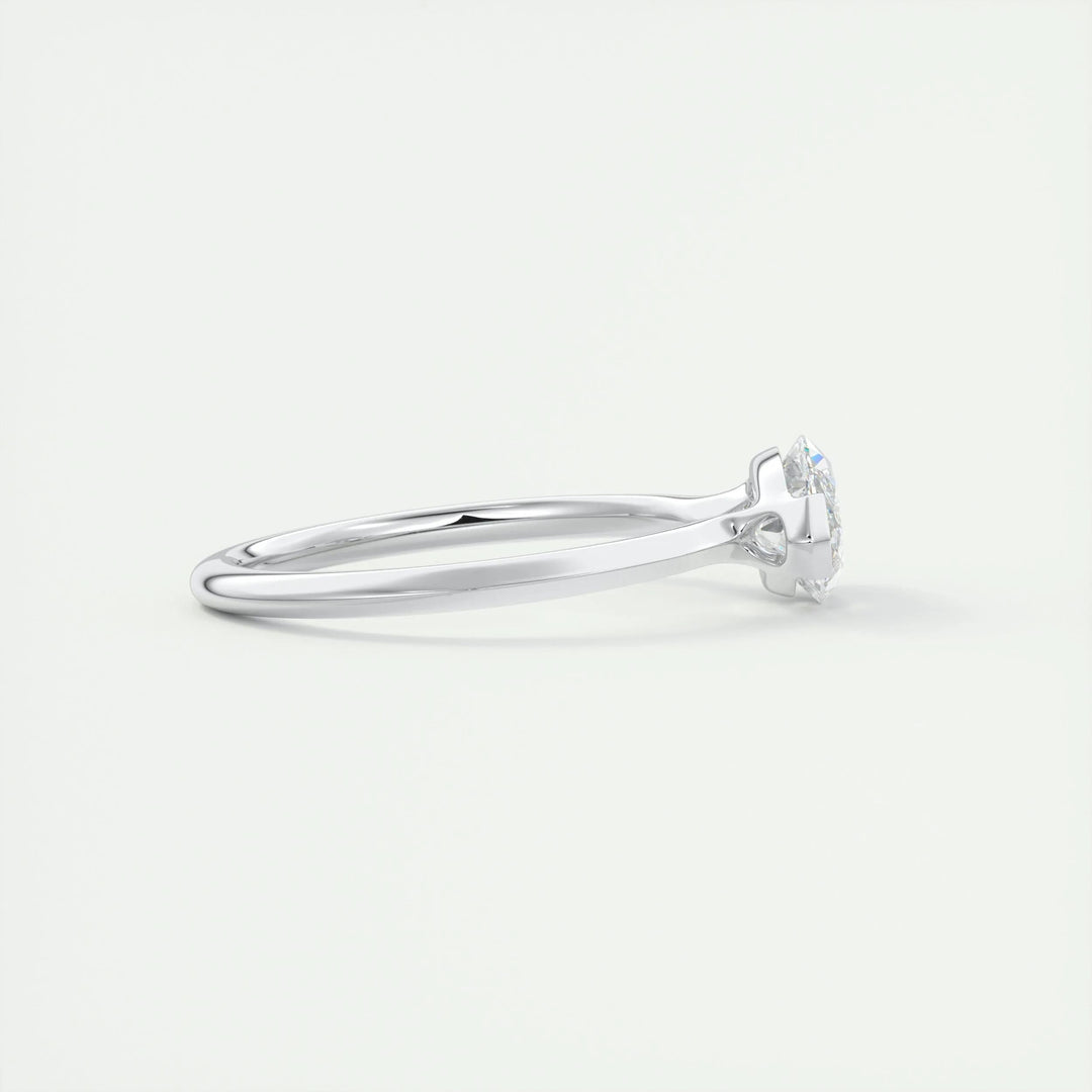 2ct Marquise F- VS1 Lab Grown Diamond Solitaire Engagement Ring
