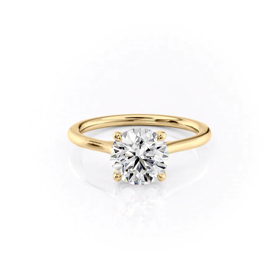 0.75CT Round Lab Grown Diamond Solitaire E/VS1 Engagement Ring