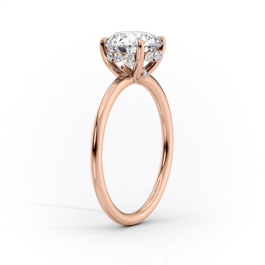 3.0CT Cushion Lab Grown F/VS2 Diamond Solitaire Engagement Ring
