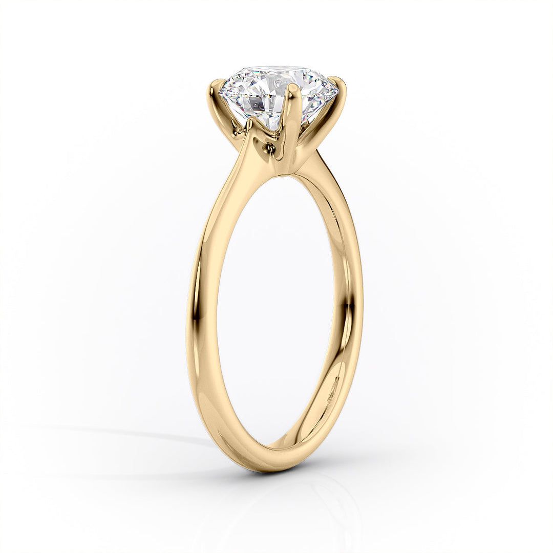 1.50CT Round Lab Grown Diamond E/VVS1 Tiffany Engagement Ring