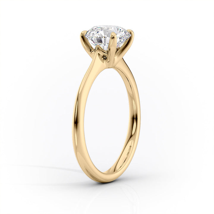 2.50CT Cushion Lab Grown E/VS1 Diamond Solitaire Engagement Ring