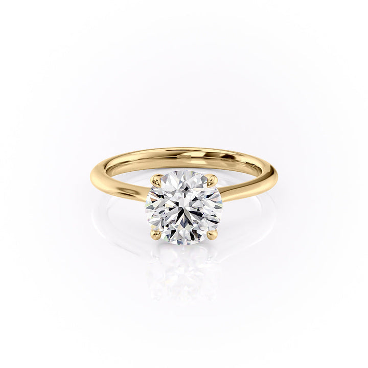 1.50CT Round Lab Grown Diamond E/VVS1 Tiffany Engagement Ring