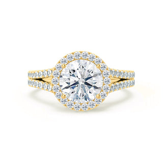 round-shaped-moissanite-halo-split-shank-style-engagement-ring