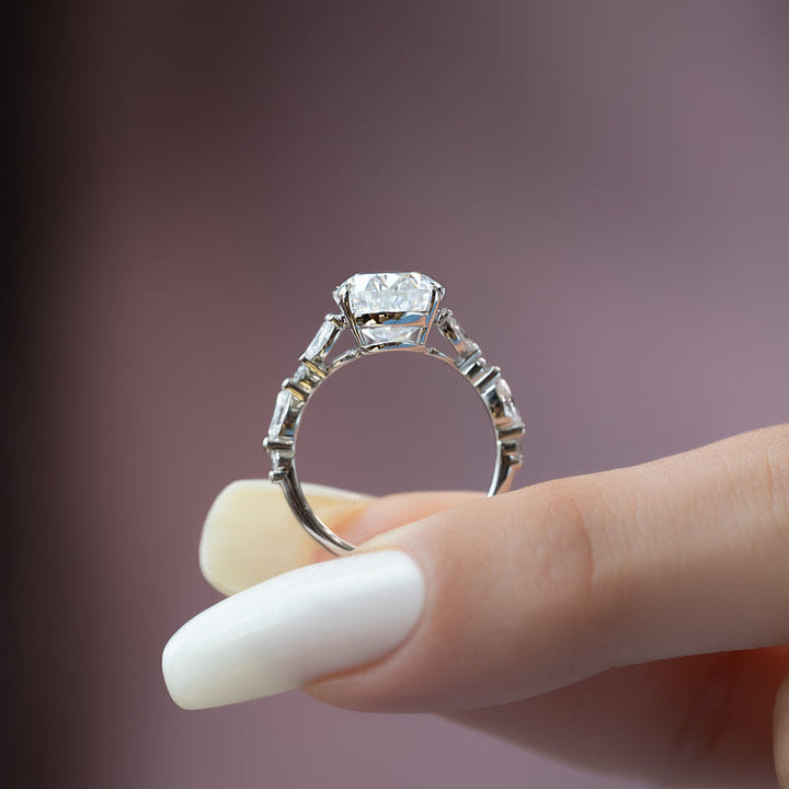 Budget engagement ring, Expensive engagement ring, High-quality engagement ring, Best engagement ring