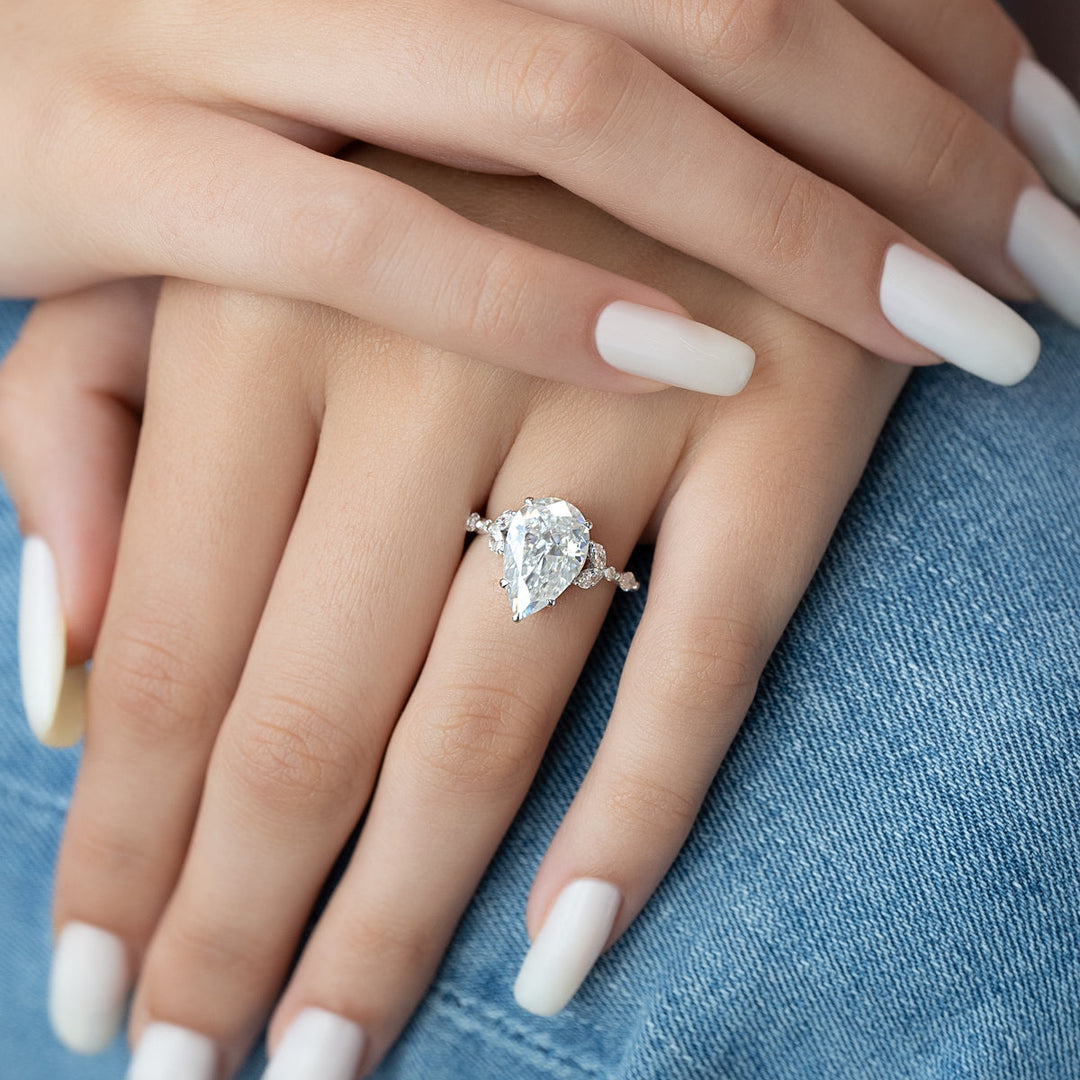 Sophisticated engagement ring, Minimalist engagement ring, Certified engagement ring, Affordable luxury 