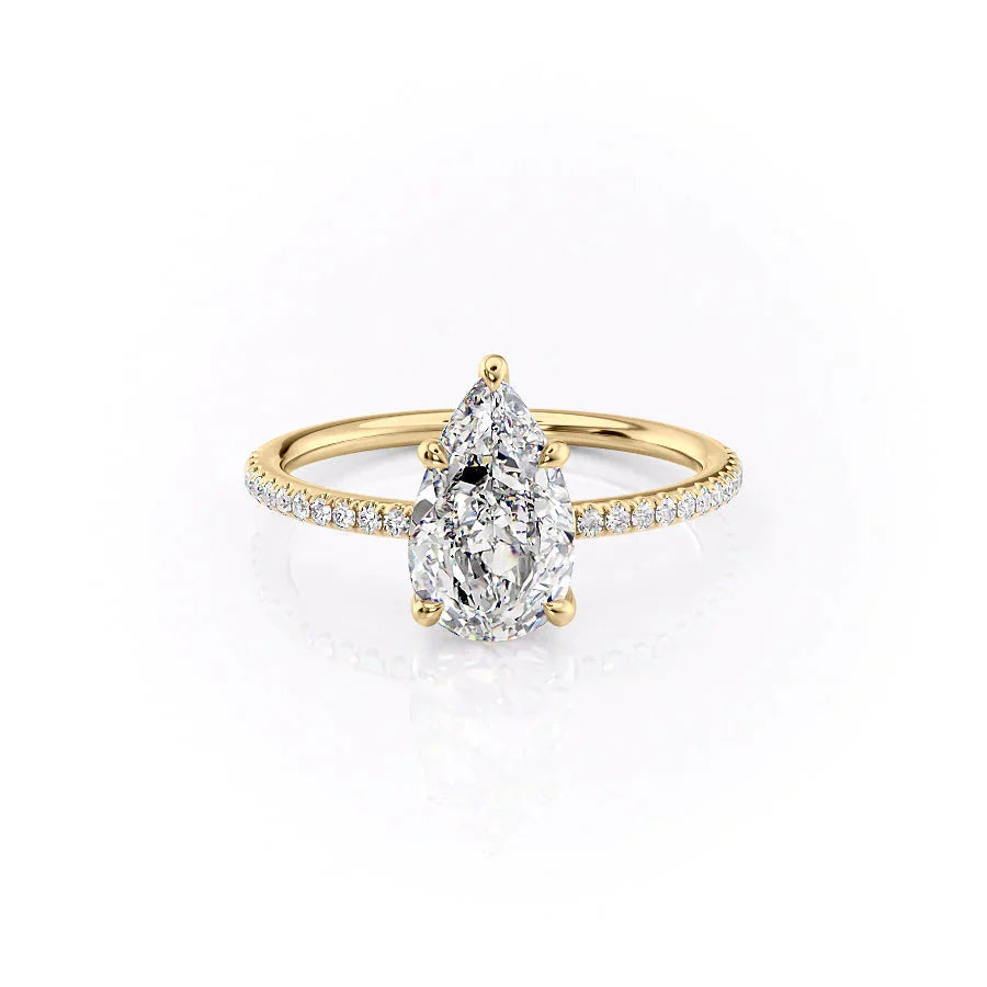 Channel set engagement ring, Bezel set engagement ring, Tension set engagement ring, Vintage-inspired engagement ring, Art deco engagement ring, 