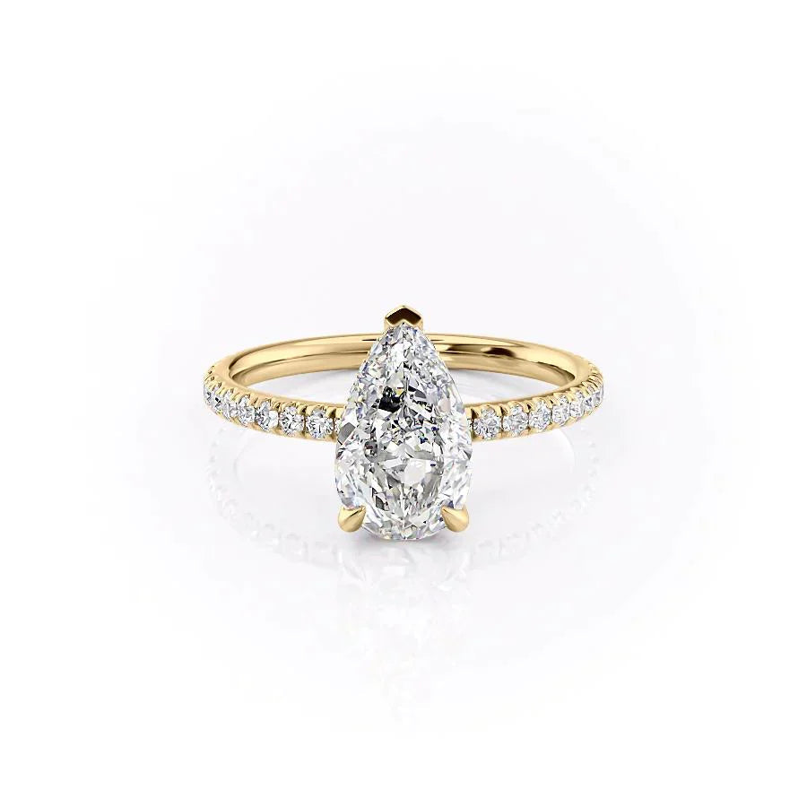 Channel set engagement ring, Bezel set engagement ring, Tension set engagement ring, Vintage-inspired engagement ring, 