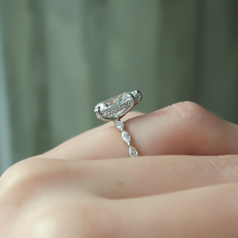  Victorian engagement ring, Edwardian engagement ring, Contemporary engagement ring, Nature-inspired engagement 