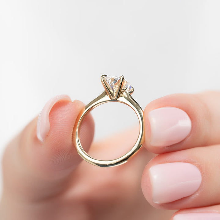 Cushion designer diamond engagement ring, Cushion handcrafted diamond engagement ring,