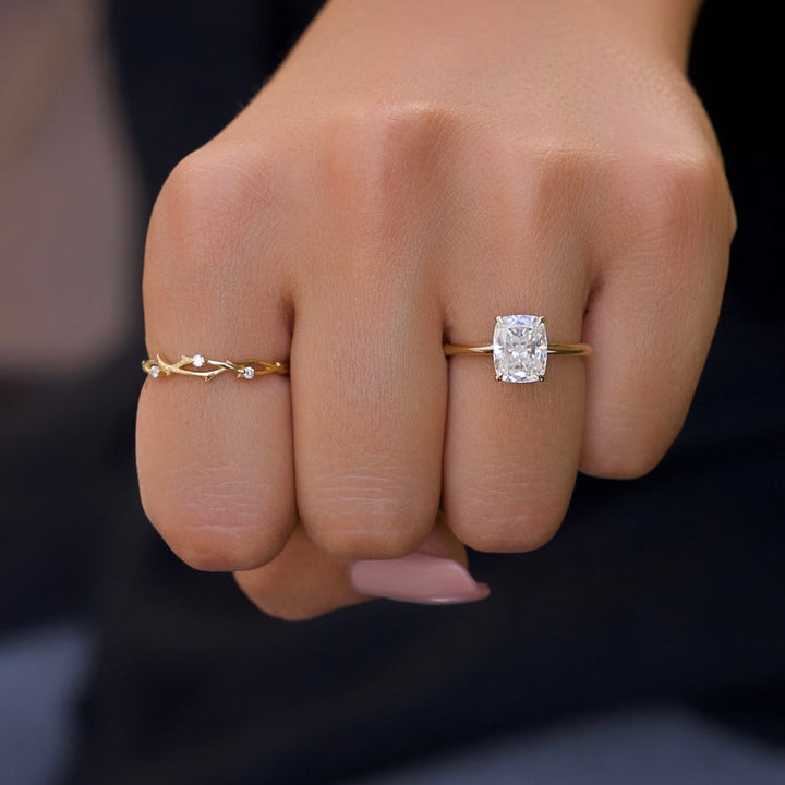Diamond engagement ring, Gold engagement ring, White gold engagement ring, Yellow gold engagement ring, Rose gold engagement ring, Vintage engagement ring,