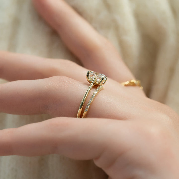 Cushion unique engagement ring, Cushion traditional engagement ring, Cushion contemporary engagement 