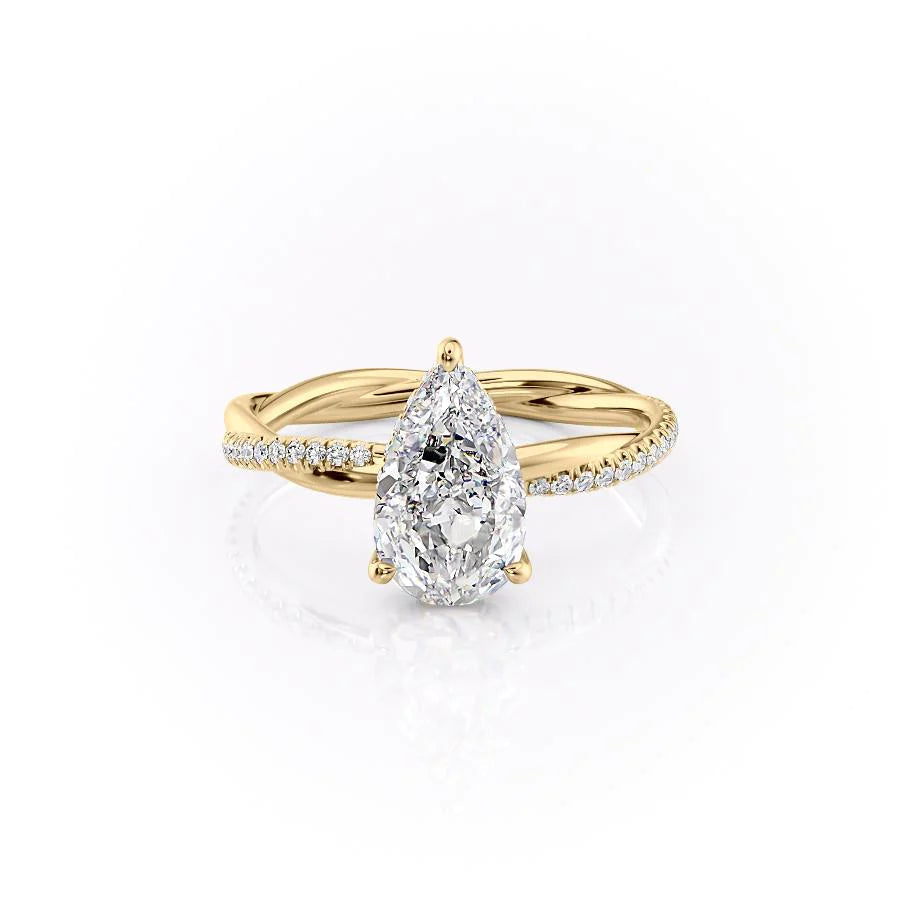 Unique bridal ring set, Customized bridal ring set, Made-to-order bridal ring set, Personalized bridal ring set