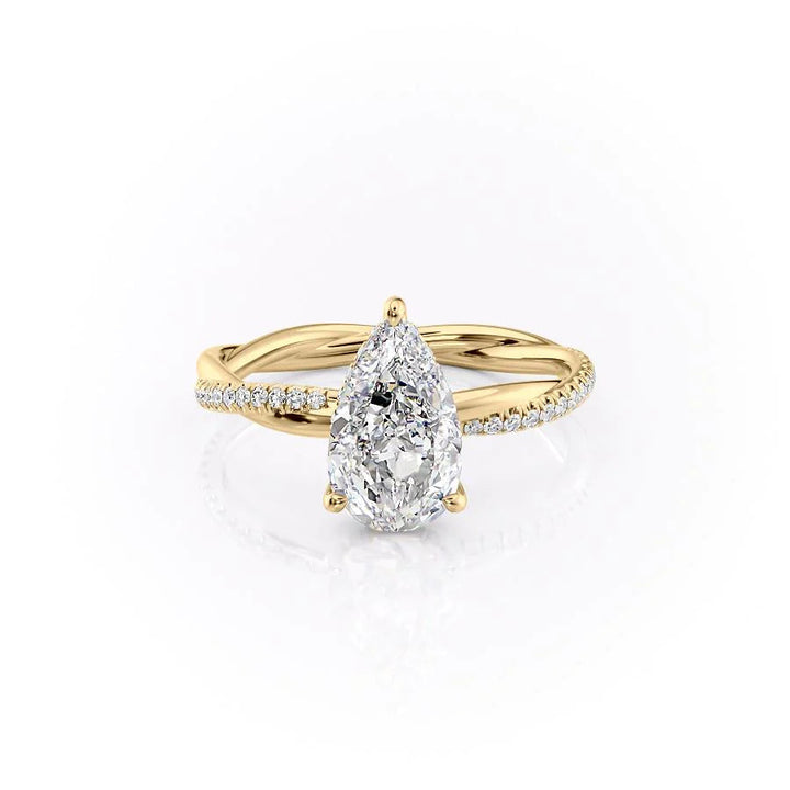 Unique bridal ring set, Customized bridal ring set, Made-to-order bridal ring set, Personalized bridal ring set