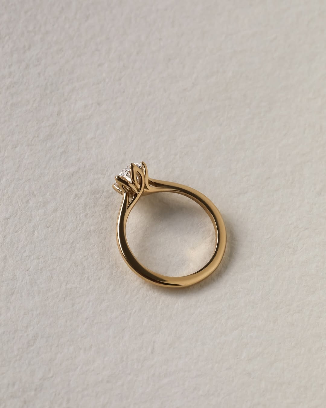 1.10-3.0 CT Oval  Lab Grown Diamond Solitaire Style Engagement Ring