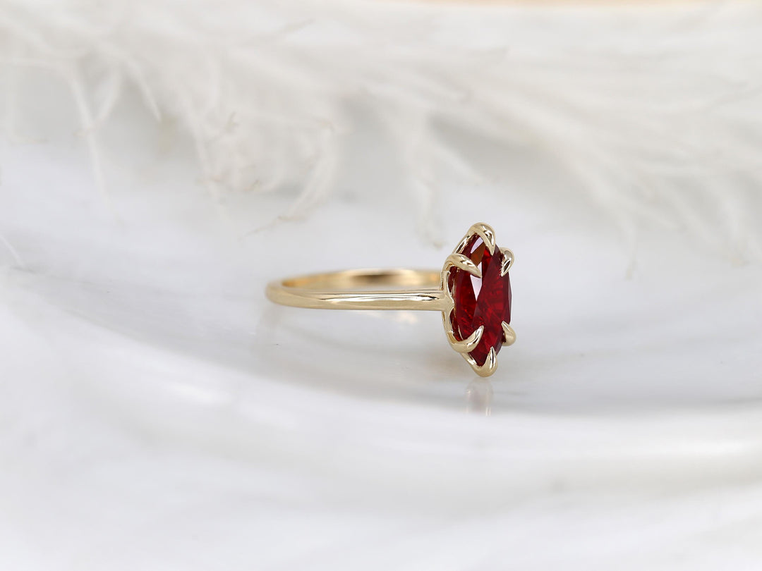 Red Gemstone Ring
Marquise Bridal Ring
Vintage Style Solitaire
Modern Ruby Ring
Lab Grown Jewelry
Alternative Bridal
