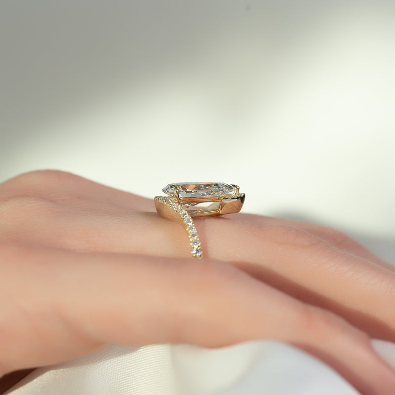  Trendy engagement ring, Fashionable engagement ring, Versatile engagement ring,