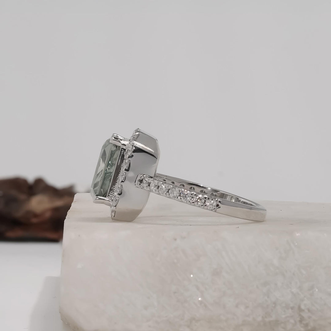  5 Carat Green Diamond on Hand18. Rare Green Engagement Ring Inspiration19. Dream Fancy Color Diamond Ring20. 5ct Green Diamond Ring Goals