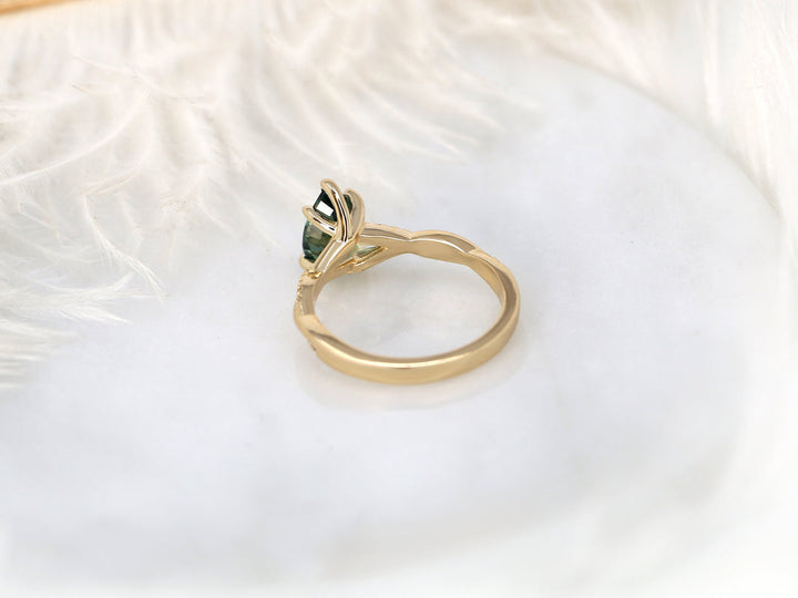 Lab Grown Jewelry
Alternative Bridal
Teal Pear Sapphire
Infinity Halo Ring
