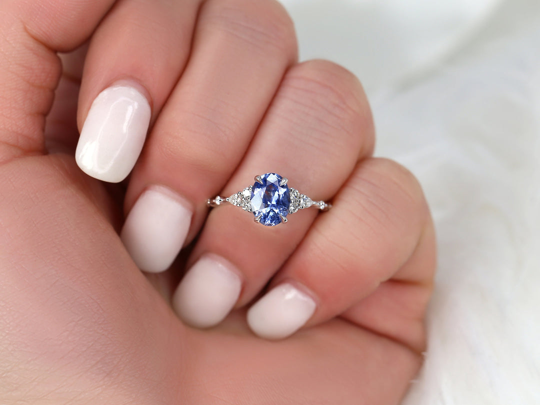 Lab Grown Diamond
2.0CT Sapphire
Lavender Blue Ring
Oval Sapphire Ring
