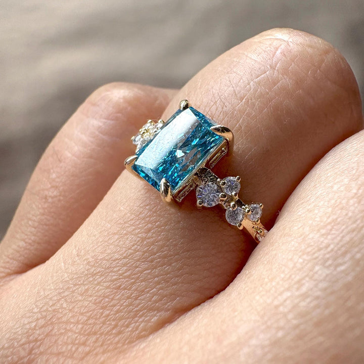 Conflict Free Blue Diamond22. IGI Certified Lab Diamond23. Sustainable Engagement Ring24. Ethical Fine Jewelry25. Custom Made Engagement Ring26. Affordable Blue Diamond Luxury