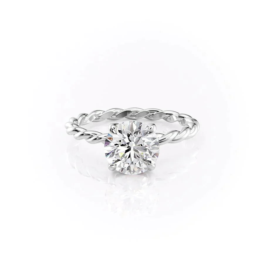 Twisted moissanite engagement rings vs diamonds, Vintage-inspired braided diamond rings in yellow gold, Twisted engagement rings for couples with matching bands, 