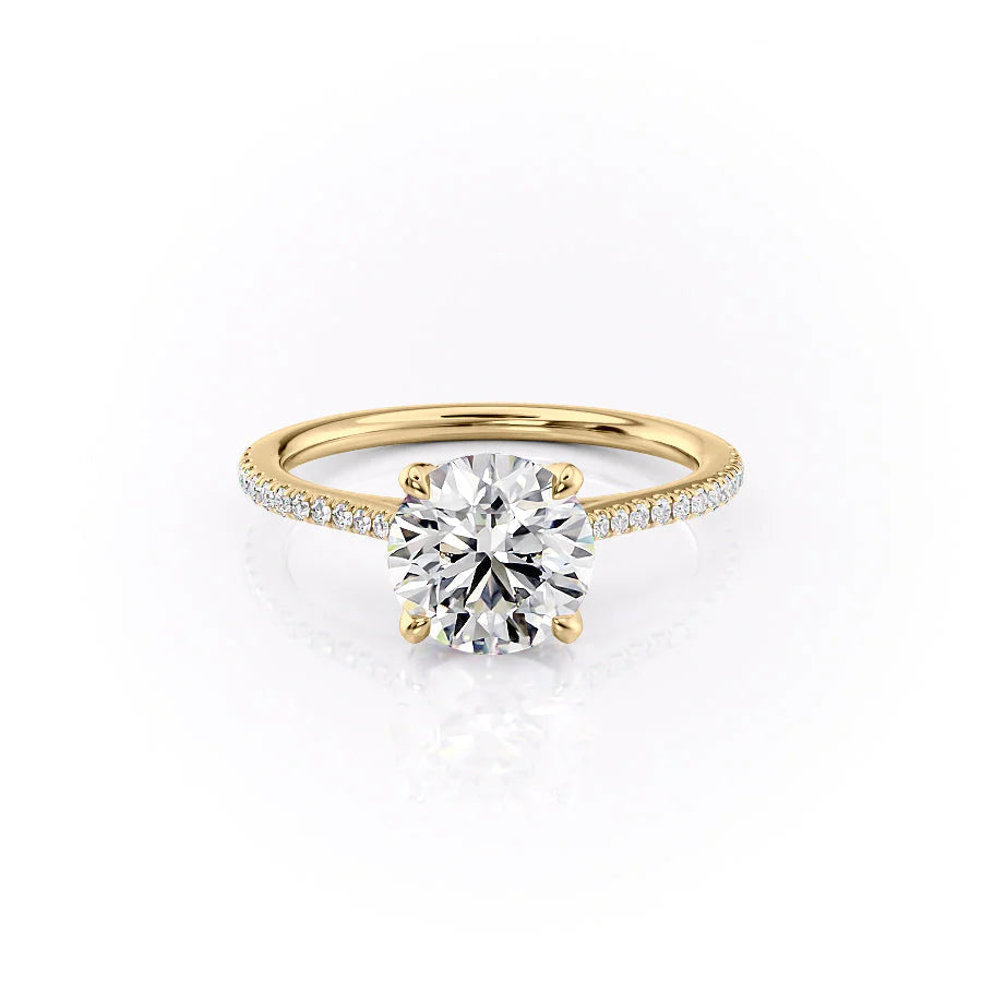 Custom lab grown diamond engagement rings, Lab grown diamond rings in white gold, Unique lab grown diamond rings for her, Lab grown moissanite vs diamond comparison rings,