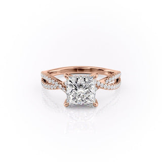 princess-cut-solitaire-cross-over-pave-moissanite-engagement-ring