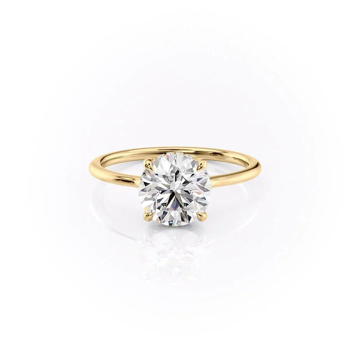 Round high-quality engagement ring, Round cheap engagement ring, Round best engagement ring, Round top-rated engagement ring, 