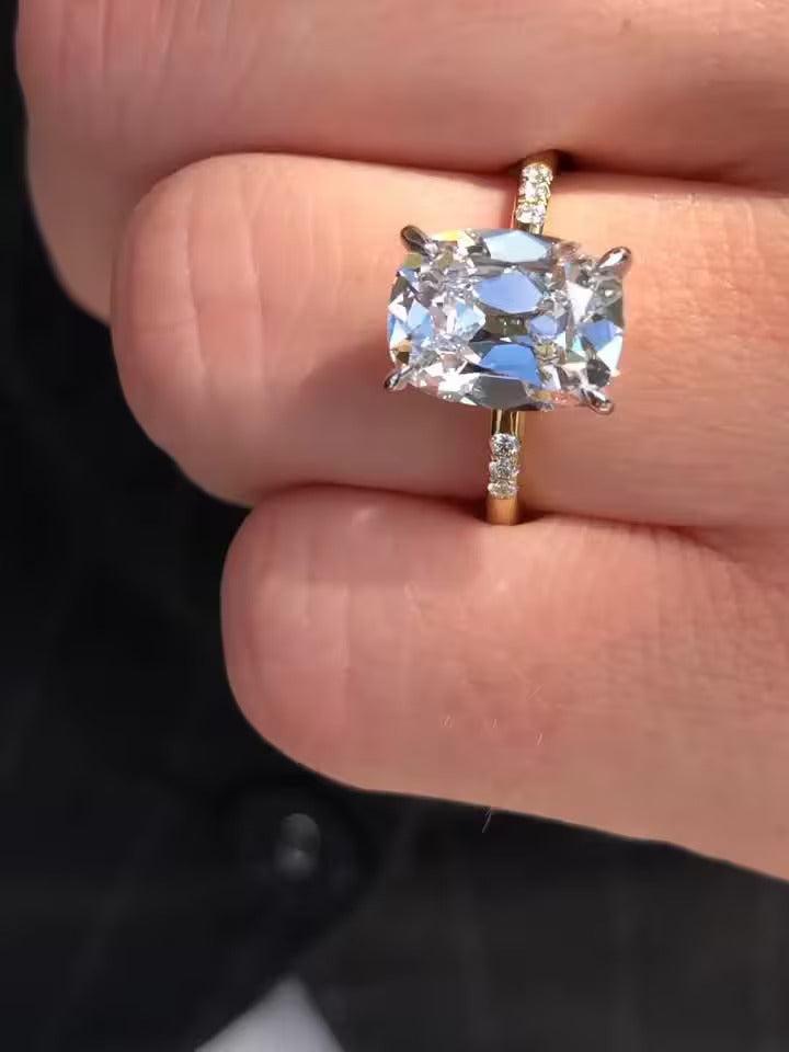 14k Gold Cushion Ring
Statement Diamond Ring
Antique Inspired Ring
2.5CT Diamond Ring
Contemporary Bridal
