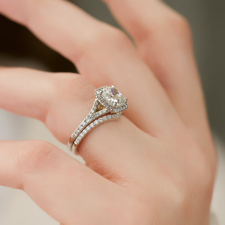 F VS1 Diamond
Lab Grown Diamond
2 Carat Diamond
Cushion Engagement Ring
VS1 Lab Diamond
Cushion Halo Ring
F Color Diamond
Sustainable Engagement Ring
Split Band Ring
