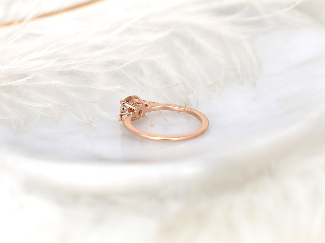 Peach Gemstone Ring
Round Bridal Ring
Vintage Style Ring
Modern Peach Ring
Lab Grown Jewelry
Alternative Bridal
Ethical Engagement
Round Gemstone Ring

