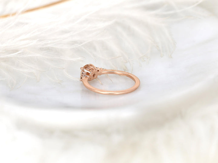 Peach Gemstone Ring
Round Bridal Ring
Vintage Style Ring
Modern Peach Ring
Lab Grown Jewelry
Alternative Bridal
Ethical Engagement
Round Gemstone Ring
