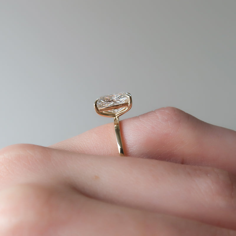 Cushion personalized engagement ring, Cushion exclusive engagement ring, Cushion engraved engagement ring, 