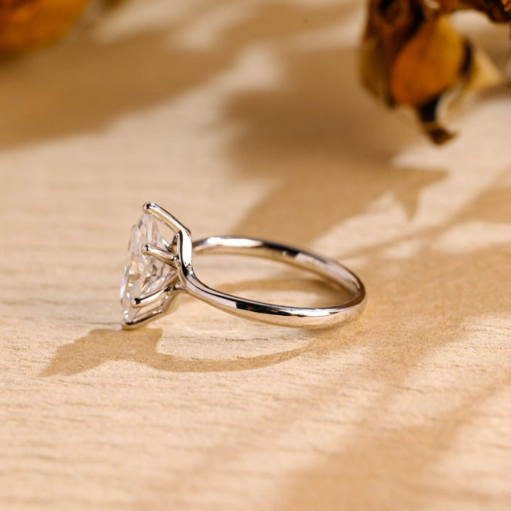 1.50ct-2.50ct Marquise Cut Lab Grown Diamond Solitaire Engagement Ring