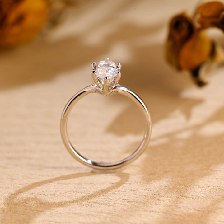 1.50ct-2.50ct Marquise Cut Lab Grown Diamond Solitaire Engagement Ring