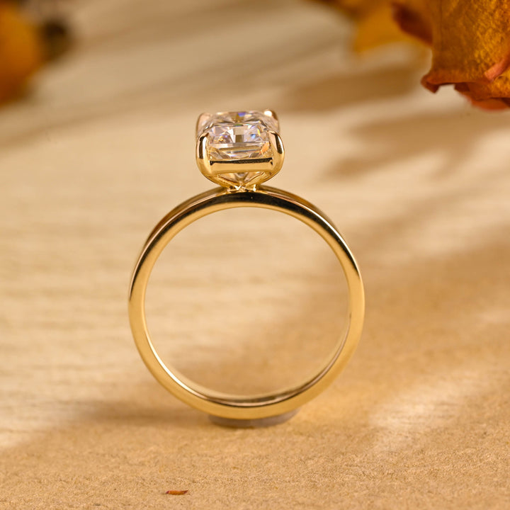 1.50ct-2.50ct Radiant Cut Lab Grown Diamond Solitaire Engagement Ring